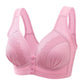 🌸Hot Sale 50% OFF🎁2025 Front Button Breathable Skin-Friendly Cotton Bra