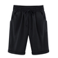 🔥Summer Hot Sales - 50% OFF🔥Plus Size Solid Color Elastic Waist Loose Cropped Shorts