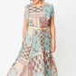 🔥HOT SALE🔥2025 Comfortable and Elegant Patchwork Printed Dress