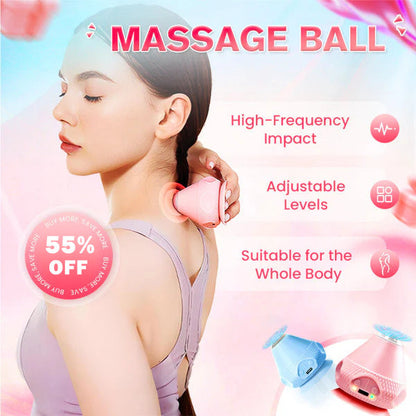 ⏰Limited Promotion 50% OFF!!🔥Trigger Point Self-Massage Ball with Suction Cup – Perfect relaxation for muscles and body!