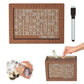 🎁 Hot Sale 49% OFF 🔥Wallet Fattening Program——Cash Vault Wooden Savings Box