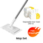 💥Disposable Dust Mop with 4 Reusable Cloths