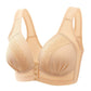 🌸Hot Sale 50% OFF🎁2025 Front Button Breathable Skin-Friendly Cotton Bra