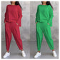 🔥2025 HOT SALE🔥 Women's 2-piece set: long-sleeved round neck top + pants🧥+👖