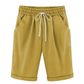 🔥Summer Hot Sales - 50% OFF🔥Plus Size Solid Color Elastic Waist Loose Cropped Shorts