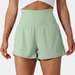 ✨️2025 Hot Sale 50% OFF🥰High Waisted 2-in-1 Yoga Shorts & Side Pockets