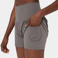 ✨️2025 Hot Sale 50% OFF🥰High Waisted 2-in-1 Yoga Shorts & Side Pockets