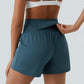 ✨️2025 Hot Sale 50% OFF🥰High Waisted 2-in-1 Yoga Shorts & Side Pockets
