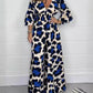 🔥Hot Sale 50% Off🍃Leopard print V-neck jumpsuit