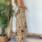 🌸Women’s Sexy Spaghetti Strap Floral Print Long Dress