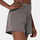 ✨️2025 Hot Sale 50% OFF🥰High Waisted 2-in-1 Yoga Shorts & Side Pockets