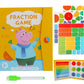 🔥LAST DAY SALE 49% OFF🏅Montessori Magnetic Book Fraction Puzzle