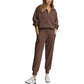 Long Sleeve Half Zip Sweatsuits Set📣