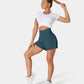 ✨️2025 Hot Sale 50% OFF🥰High Waisted 2-in-1 Yoga Shorts & Side Pockets