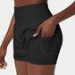 ✨️2025 Hot Sale 50% OFF🥰High Waisted 2-in-1 Yoga Shorts & Side Pockets