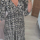 🔥SUMMER SALE 50% OFF 👗New Floral Print V Neck-Long Dress