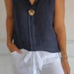 50% OFF💥Women's V-neck Sleeveless Casual Top
