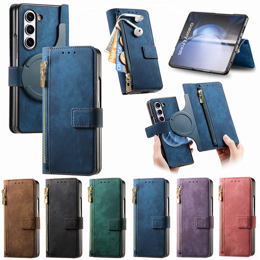 Detachable Magnetic Wallet Phone Case