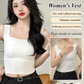 Women's Ice Silk Tank Top with No Trace Square Neck