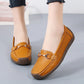 Flat, Fashionable, Comfortable, Breathable, Casual Leather Loafers