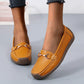 Flat, Fashionable, Comfortable, Breathable, Casual Leather Loafers