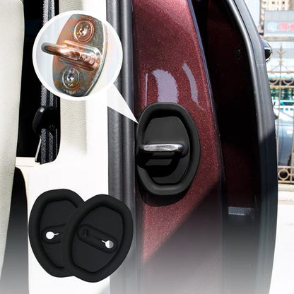 🔥Car Door Lock Silicone Cover - Sound Dampening Pad