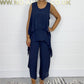 🌸Spring Specials🌸 Casual Sleeveless Loose Top and Pants Suit