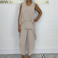 🌸Spring Specials🌸 Casual Sleeveless Loose Top and Pants Suit