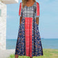 50% OFF🔥Women’s Elegant Bohemian Print Dress