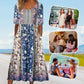50% OFF🔥Women’s Elegant Bohemian Print Dress