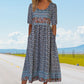 50% OFF🔥Women’s Elegant Bohemian Print Dress