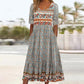 50% OFF🔥Women’s Elegant Bohemian Print Dress