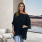 🎉 Last Day Promotion-50% OFF🌹Loose Pleated Off Shoulder Blouses for Women