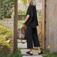 🌸Summer Hot Sale 50%OFF🌸Women's 3/4 Sleeve Capelet Wide-Leg Pants Set