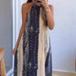 👗Women's Printed Halterneck Backless Dress💥