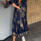 🔥Hot Sale 50% OFF🔥👗Loose-Fitting Vintage V-neck Dress✈️30 Days No Reason Return + Free Shipping✈️