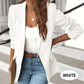 Elegant, soft, plain-coloured lapel jacket