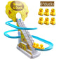 🎁Last Day 49% Off🎁Stair Climbing Ducklings Race Track Set🔥