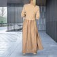 🎉🔥Biggest Sale -50% OFF🔥Flowy Knit Midi Dress with Full Sleeves