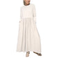 🎉🔥Biggest Sale -50% OFF🔥Flowy Knit Midi Dress with Full Sleeves