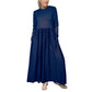 🎉🔥Biggest Sale -50% OFF🔥Flowy Knit Midi Dress with Full Sleeves