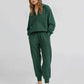 Long Sleeve Half Zip Sweatsuits Set📣