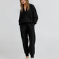 Long Sleeve Half Zip Sweatsuits Set📣