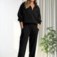 Long Sleeve Half Zip Sweatsuits Set📣