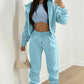 2025 Women's sporty casual hooded set