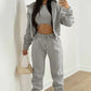 2025 Women's sporty casual hooded set
