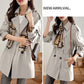 ✨New Style✨ Fashionable high-end women's windbreaker with mid-length lapel🎁free shipping