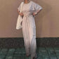 Women's Round Neck T-Shirt and Trousers Two-Piece Suit💕
