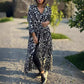 🌸Spring Specials🌸Women’s Lapel Long Sleeve Floral Dress