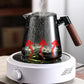 ♨️Leaves and water separation press teapot